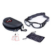 0860-01 Protective Sports Goggles Safety Basketball Glasses for Kids with Adjustable Strap(Black)