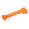 20m 9-Core Nylon+Polyester Full-light Outdoor Camping Tent Rescue Bundled Fluorescent Climbing Rope(Orange)