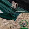 Outdoor Nylon Taffeta Hammock Portable Beach Swing Bed with Mosquito Net, Size: 2.6 x 1.4m