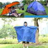 3 in 1 Aotu AT6927 Multifunctional Outdoor Camp Riding Raincoat Picnic Blanket,  Size: 217x143cm(Orange)