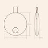 Original Xiaomi Ranres Intelligent Anti-lost Device Two-way Search Bluetooth Alarm Smart Positioning Finder, Distance: 15m(Green)