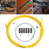 Universal Bicycle Variable Speed Cable Tube Set(Yellow)