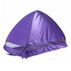 Foldable Free to Build Automatic Quick Speed Open Outdoor Camping Beach Tent with Carrying Bag for 2 Adult or 3 Children Use, Size: 2x1.2x1.3m(Purple)