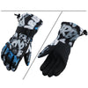 One Pair Protective Unisex Skiing Riding Winter Outdoor Sports Thickened Splashproof Windproof Warm Gloves, Size: L (Grey & Blue Graffiti)