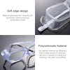 15 PCS / Box Clear Vented Safety Goggles Eye Protection Soft Edge Sand-proof Dustproof Small Wind Mirror Set, L