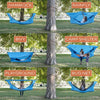 Outdoor Anti-Mosquito Rainproof Floating Tent, Hammock + Mosquito Net + Inflatable Cushion (Green)