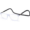 Anti Blue-ray Adjustable Neckband Magnetic Connecting Presbyopic Glasses, +1.50D(Transparent)