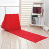 Outdoor Beach PVC Thick Flocked Beach Mat Inflatable Triangle Pad, Size:  150x38x46cm (Red)