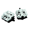 BaseCamp BC-671 Aluminum Alloy Pedal Non-slip Comfortable Bicycle Pedal (White)