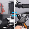 DEEMOUNT BGP110 Mountain Bike Bicycle Rubber Handlebar Cover, Horn Version