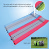 Outdoor Camping Mat Tent Moisture-Proof Mattress Bed Colorful Folding Sleeping Pad Automatic Inflatable Mat with Pillow, Size: 183x55x3cm(Magenta)