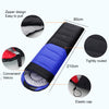 Outdoor Camping Sleeping Bag Splicing Indoor Cotton Sleeping Bed, Size: 210x80cm, Weight: 1.6kg (Red)