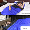 Outdoor Camping Sleeping Bag Splicing Indoor Cotton Sleeping Bed, Size: 210x80cm, Weight: 2.2kg (Blue)