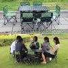 7 in 1 Outdoor Portable Folding Table Chair Set