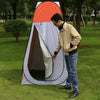 Clothes Changing Bathing Tent with Window, Single, Size: 190x120x120cm (Camouflage)