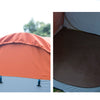 Clothes Changing Bathing Tent with Window, Single, Size: 190x120x120cm (Orange)