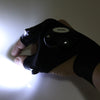 Dual LED Light Night Fishing Two Fingers Glove (Right Hand)