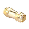 SMA Female to SMA Female Connector Adapter(Gold)