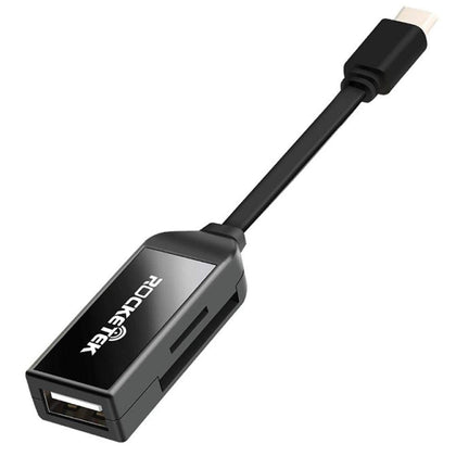 Rocketek UTC771 Type-C USB 3 in 1 OTG Memory Card Reader Adapter