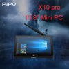 PiPo X10 Pro TV Box Style Tablet Mini PC, 4GB+64GB, 10000mAh Battery, 10.8 inch Windows 10 Intel Cherry Trail Z8350 Quad Core 1.92Ghz, Support TF Card & Bluetooth & WiFi & LAN & HDMI