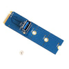 USB 3.0 NGFF M.2 to PCI-E X16 Slot Converter Card with Screwdriver(Blue)