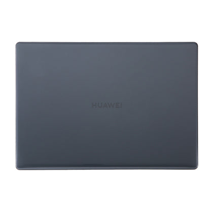 For Huawei MateBook 14 inch Shockproof Crystal Laptop Protective Case(Black)