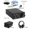 XU20 Portable SPDIF/Coaxial Input HiFi Optical Fidelity Stereo Headphone Amplifier