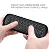 W1 Wireless QWERTY 57-Keys Keyboard 2.4G Air Mouse Remote Controller with LED Indicator for Android TV Box, Mini PC, Smart TV, Projector, HTPC, All-in-one PC / TV