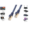0.5m CAT8 Computer Switch Router Ethernet Network LAN Cable, Patch Lead RJ45