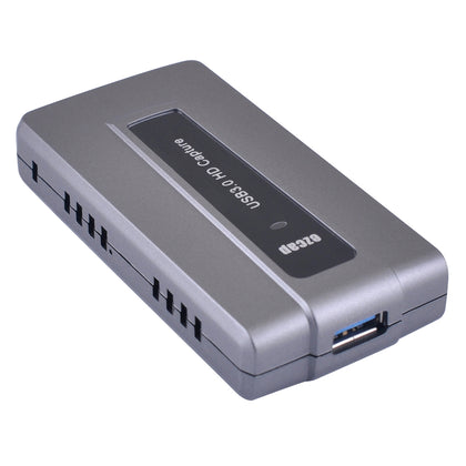 EZCAP287 USB 3.0 HDMI 1080P Video Capture Device Stream Box, No Need Install Driver(Grey)