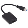 External Graphics Card Converter Cable USB3.0 to HDMI(Black)
