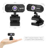 HXSJ S50 30fps 100 Megapixel 720P HD Webcam for Desktop / Laptop / Smart TV, with 10m Sound Absorbing Microphone, Length: 1.4m