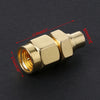2 PCS SMA Male to MCX Female RF Coaxial Connector