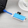 BYL-3122 5Gbps SD / TF / M2 / MS to USB 3.0 Memory Card Reader with SD / TF / M2 / MS Cards Case