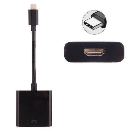 USB-C / Type-C 3.1 Male to HDMI female Adapter Cable, Length: About 10cm