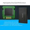 Richwell SATA R23-SATA-1TGB 1TB 2.5 inch USB3.0 Interface Mobile Hard Disk Drive(Black)