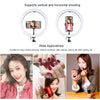 1.65m Tripod Mount +  11.8 inch 30cm Curved Surface USB 3 Modes Dimmable Dual Color Temperature LED Ring Vlogging Video Light  Li