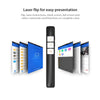 VIBOTON PP932 2.4GHz Multimedia Presentation Remote PowerPoint Clicker Flip Pen, 3 Keys, Control Distance: 100m(Black)