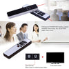 VIBOTON PP991 2.4GHz Multimedia Presentation Remote PowerPoint Clicker Handheld Controller Flip Pen with USB Receiver, Control Dis