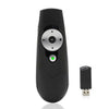 ASiNG M601 2.4GHz Wireless Fly Air Mouse Green Laser Presenter PowerPoint Clicker Representation Remote Control Pointer, Control D