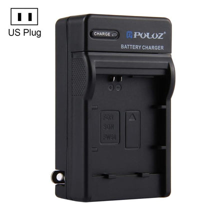 PULUZ US Plug Battery Charger for Sony NP-FW50 Battery