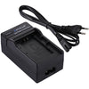 PULUZ EU Plug Battery Charger with Cable for Canon BP718 / BP727 Battery
