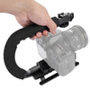 U/C Shape Portable Handheld DV Bracket Stabilizer for All SLR Cameras and Home DV Camera