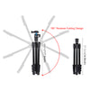 4-Section Folding Legs Metal  Tripod Mount with 360 Degree Ball Head for DSLR & Digital Camera, Adjustable Height: 42-130cm