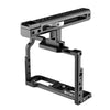 PULUZ Video Camera Cage Filmmaking Rig with Handle for FUJIFILM XT2 / XT3(Black)