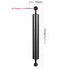 PULUZ 14.56 inch 37cm Length 40mm Diameter Dual Balls Carbon Fiber Floating Arm, Ball Diameter: 25mm, Buoyancy: 300g