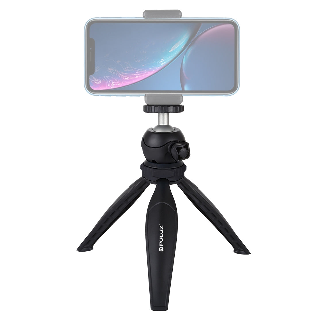 20cm Pocket Plastic Tripod Mount with 360 Degree Ball Head for Smartphones, GoPro, DSLR Cameras(Black)
