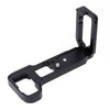 1/4 inch Vertical Shoot Quick Release L Plate Bracket Base Holder for Sony A9 (ILCE-9) / A7 III/ A7R III(Black)