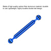 PULUZ  7 inch 17.7cm Length 20.8mm Diameter Dual Balls Carbon Fiber Floating Arm, Ball Diameter: 25mm(Blue)