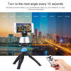 PULUZ Electronic 360 Degree Rotation Panoramic Head + Tripod Mount + GoPro Clamp + Phone Clamp with Remote Controller for Smartphones, GoPro, DSLR Cameras(Blue)